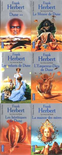 Le Cycle de Dune, romans de Frank Herbert