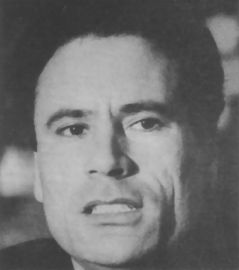 le colonel Mouammar Kadhafi, dirigeant de la Lybie