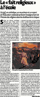article de L'Express, 26 juin 2003