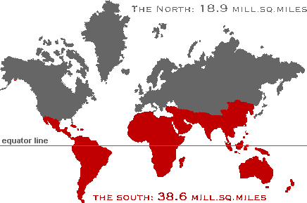 planisphre de Mercator