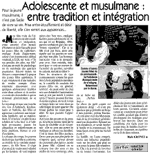 Article relatif  une mission diffuse par
la chane franco-allemande  Arte  (27
juin 2003) - Hebdomadaire  Tlpro 
- Juin 2003