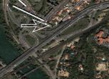 vue satellite du futur (hlas...) emplacement de la mosque de Toulouse. Les Toulousains ont russi  repousser les envahisseurs Mahomtans en 721, maintenant ils leurs bradent la ville.