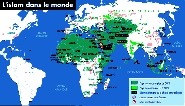 l islam dans le monde