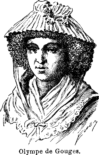 Marie-Olympe De Gouges, dame
Aubry, 1748-1793