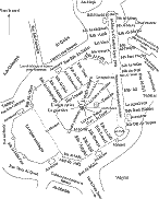 plan de La Mecque