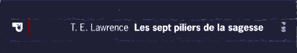 Les sept piliers de la sagesse