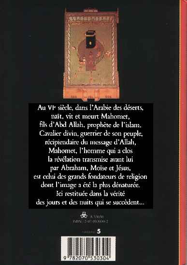 Mahomet, la parole d'Allah, verso