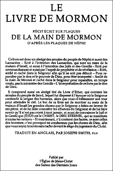 dos LE LIVRE DE MORMON