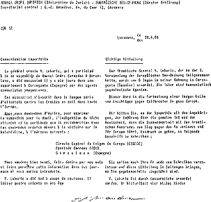 Le  Nouvel Ordre Europen  annonce sous la signature de son secrtaire gnral Amaudruz, l'assassinat du gnral V. Lubuvic... Il s'agit du  Eichman de Yougoslavie .