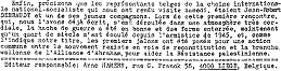 Le Bulletin de la branche Wallonne de l'Alliance d'Abraham (N spcial du 30 janvier 1970) annonce la collusion avec  la chane internationale national-socialiste ...  pour aider la rsistance palestinienne .