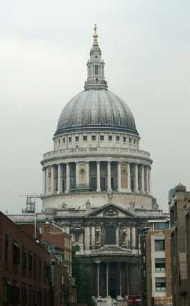 Un monument religieux  Londres, de nos jours