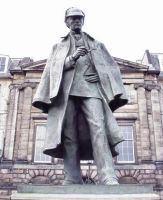 statue de Sherlock Holmes  Edimburg