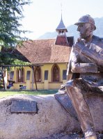 statue de Sherlock Holmes  Meiringen