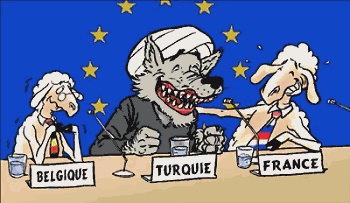 La Turquie est la bienvenue en Europe !  Dessin de Steph Bergol, http://www.ifrance.com/stephbergol
